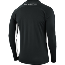 Load image into Gallery viewer, Black Sport fit Crown Compression top longsleeve
